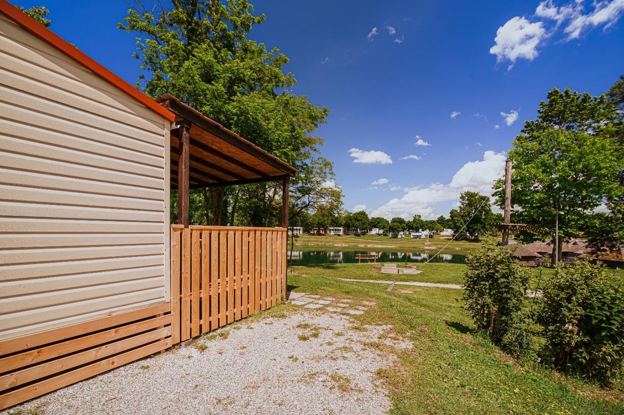 Lake View Mobile Homes With Thermal Riviera Tickets In Terme Catez Catez ob Savi Exterior foto
