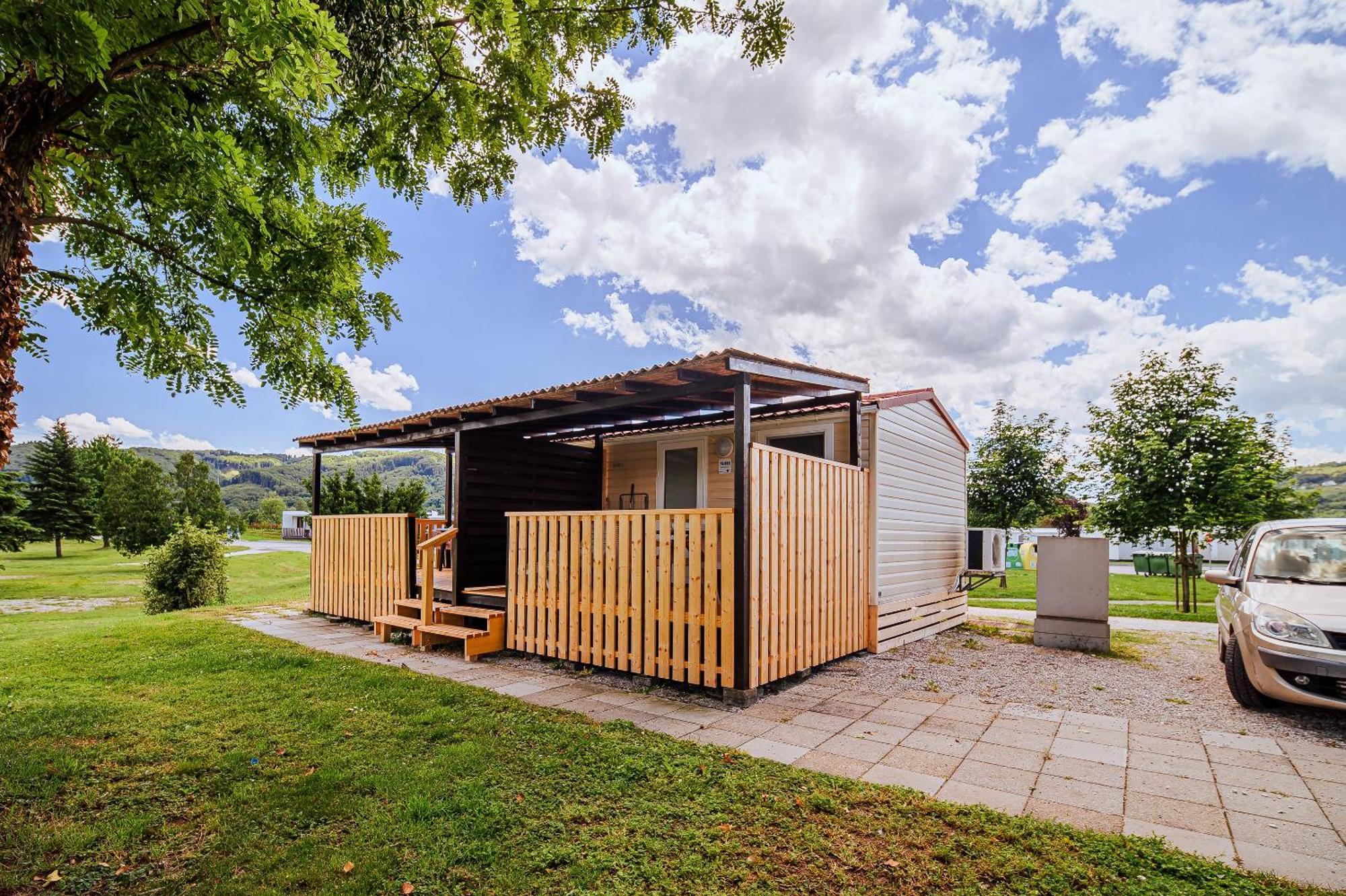 Lake View Mobile Homes With Thermal Riviera Tickets In Terme Catez Catez ob Savi Quarto foto