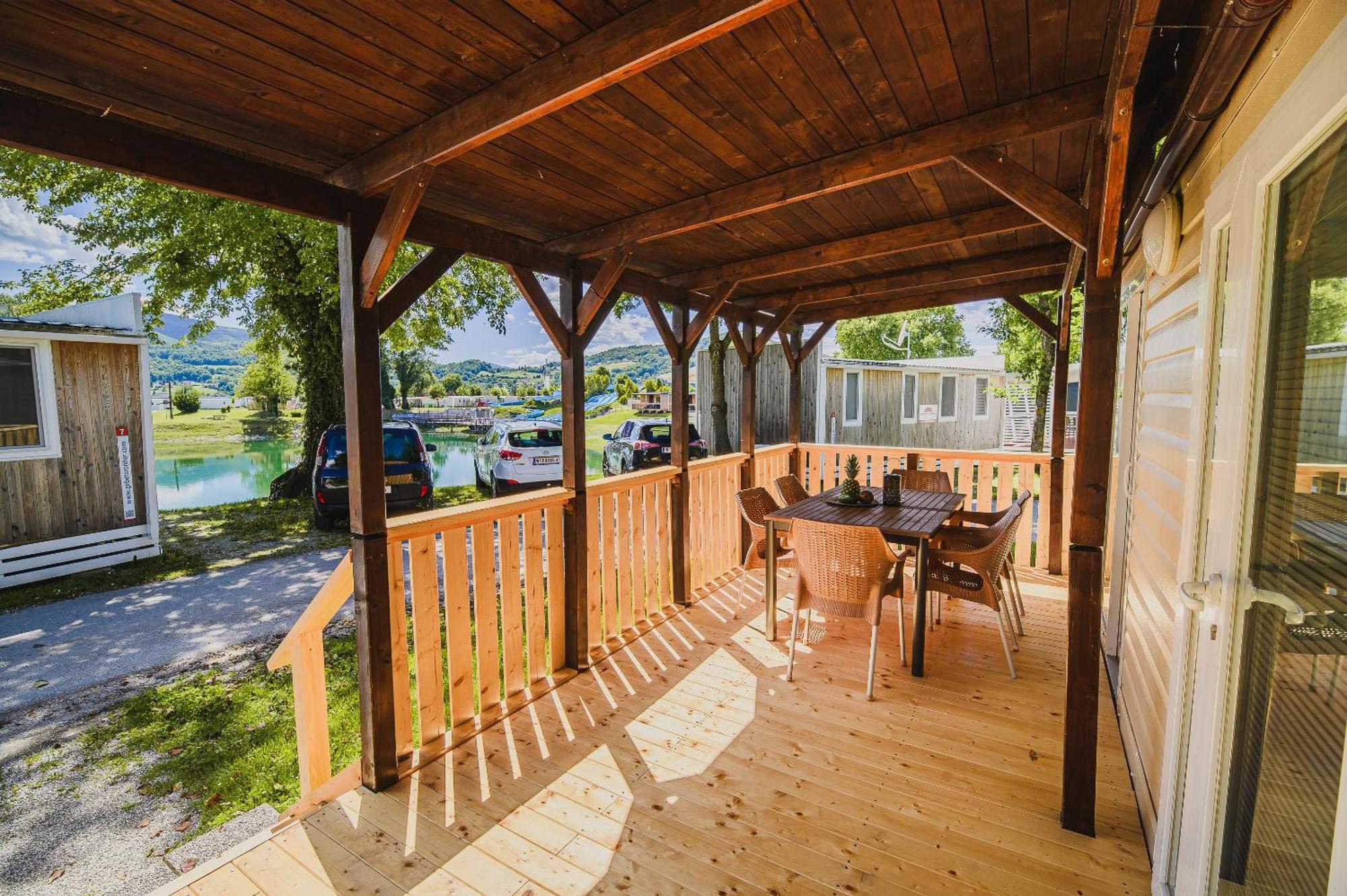 Lake View Mobile Homes With Thermal Riviera Tickets In Terme Catez Catez ob Savi Quarto foto